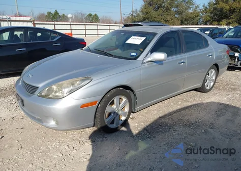 2005 Lexus Es 330 из США, поврежденный, VIN JTHBA30G355078589